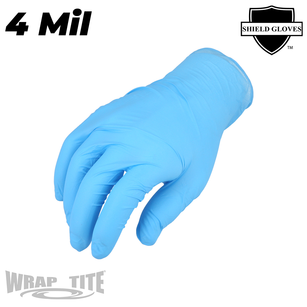 4 Mil Blue Nitrile - Exam Grade
