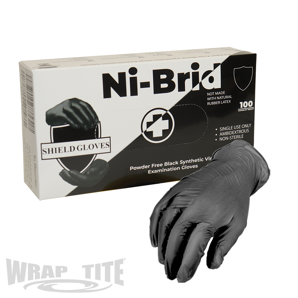Black Ni-Brid Gloves