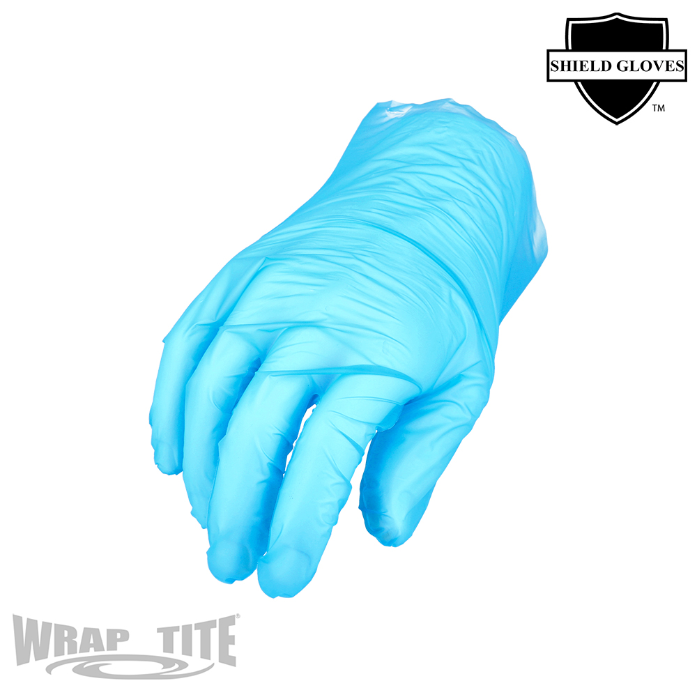 Blue Vinyl Gloves