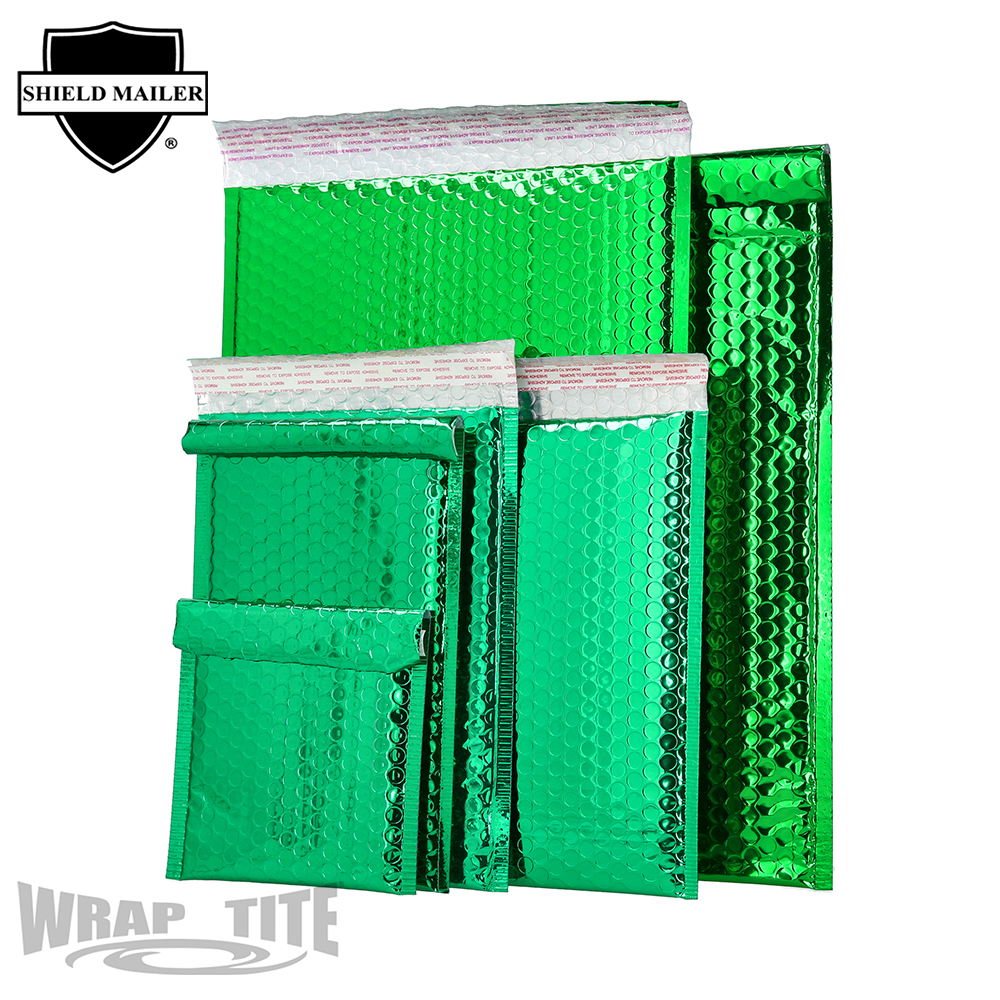 Green Bubble Mailers