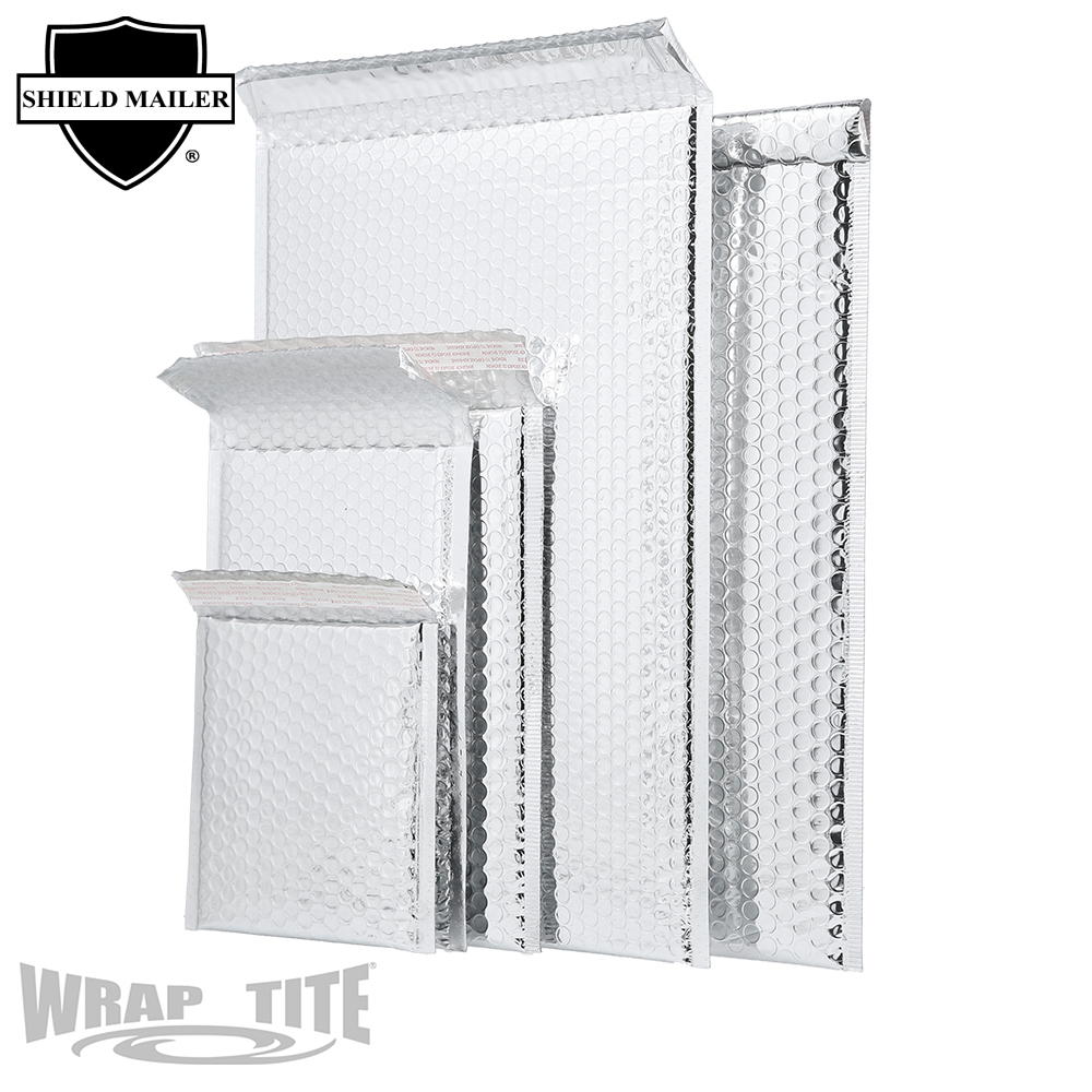 Silver Bubble Mailers