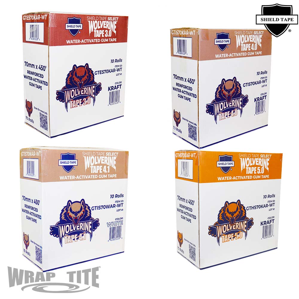 Wolverine Reinforced Gum Tape