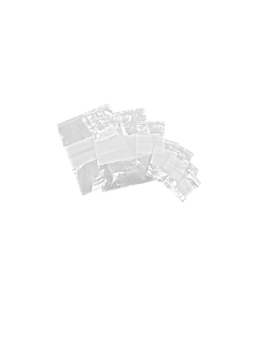 2 Mil White Block Bags